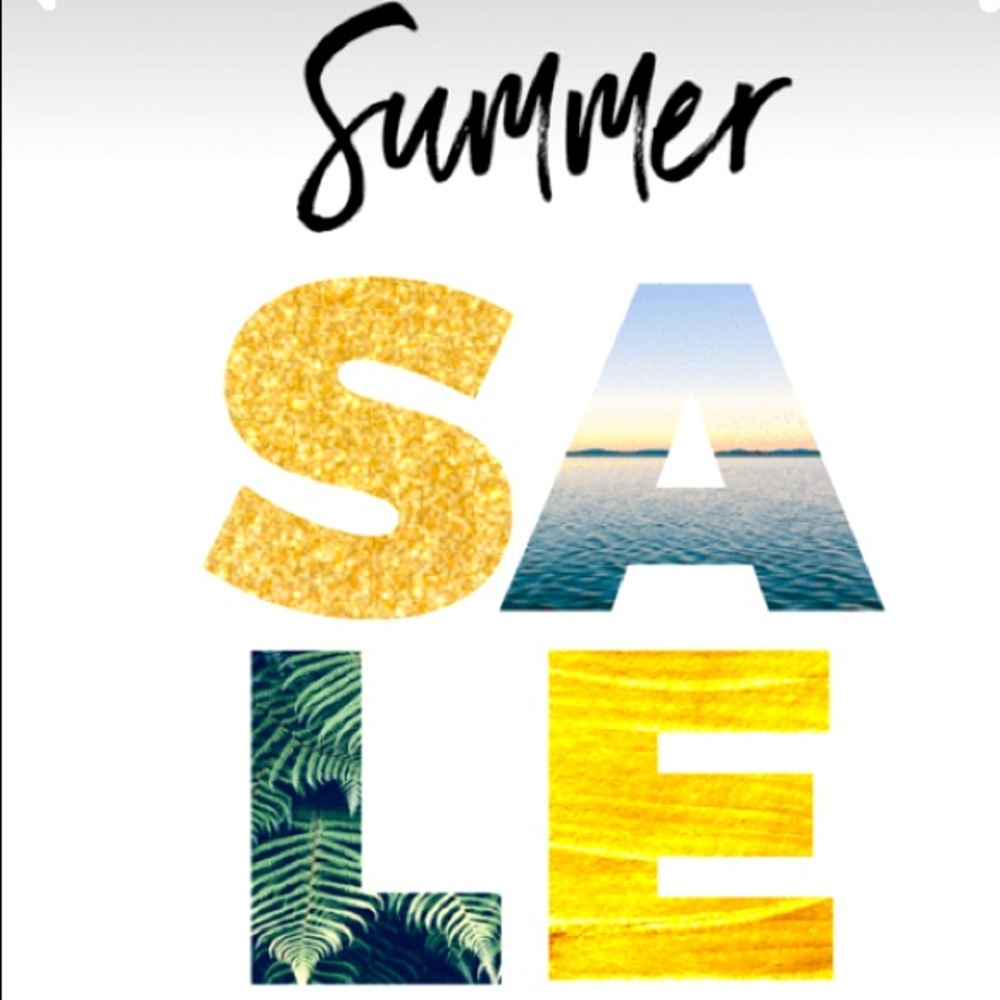 Everything is $5.00! 👙🌺☀️🍹🏖